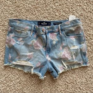 Hollister Junior’s Floral Jean Shorts